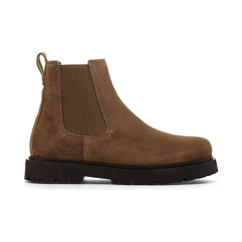 Semišové topánky chelsea Birkenstock Highwood Slip On Mid W 65275323