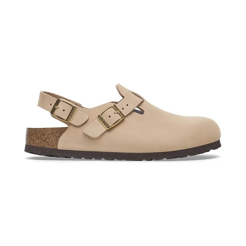 Nubukové šľapky Birkenstock Tokio 63136386
