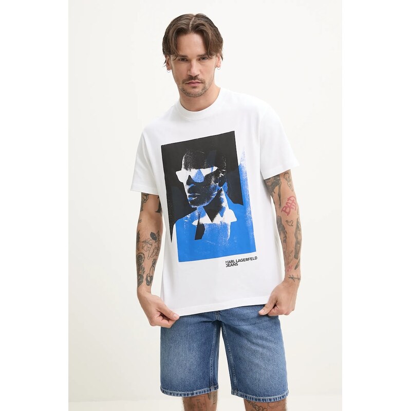 Bavlnené tričko Karl Lagerfeld Jeans 62947556