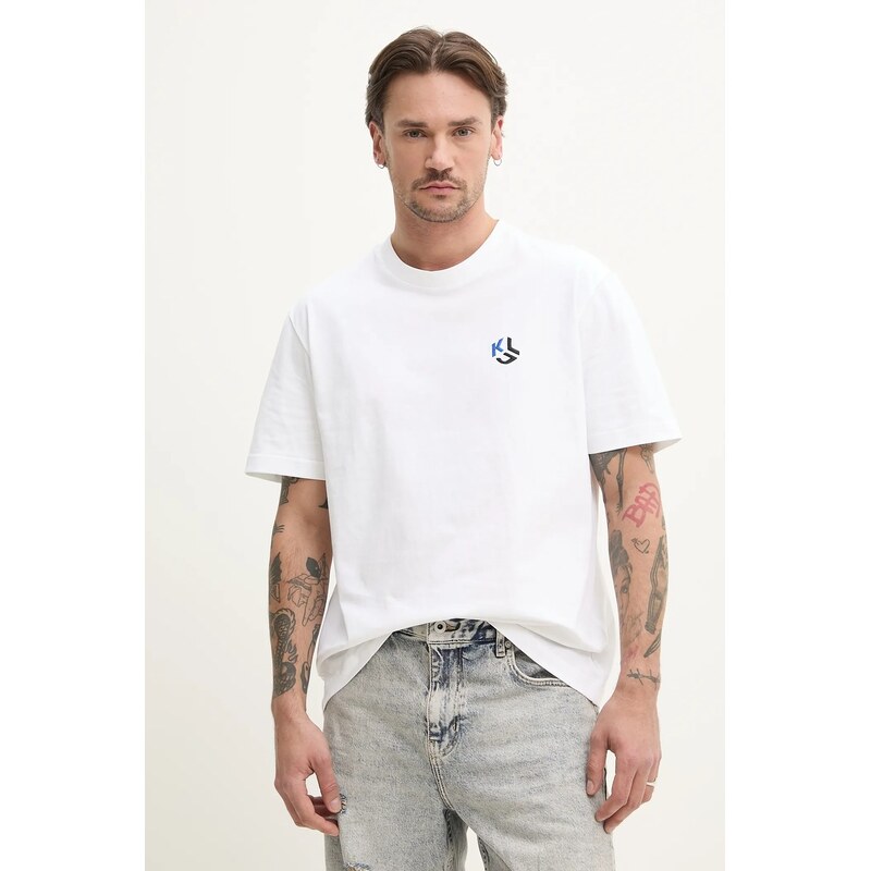 Bavlnené tričko Karl Lagerfeld Jeans 62947537