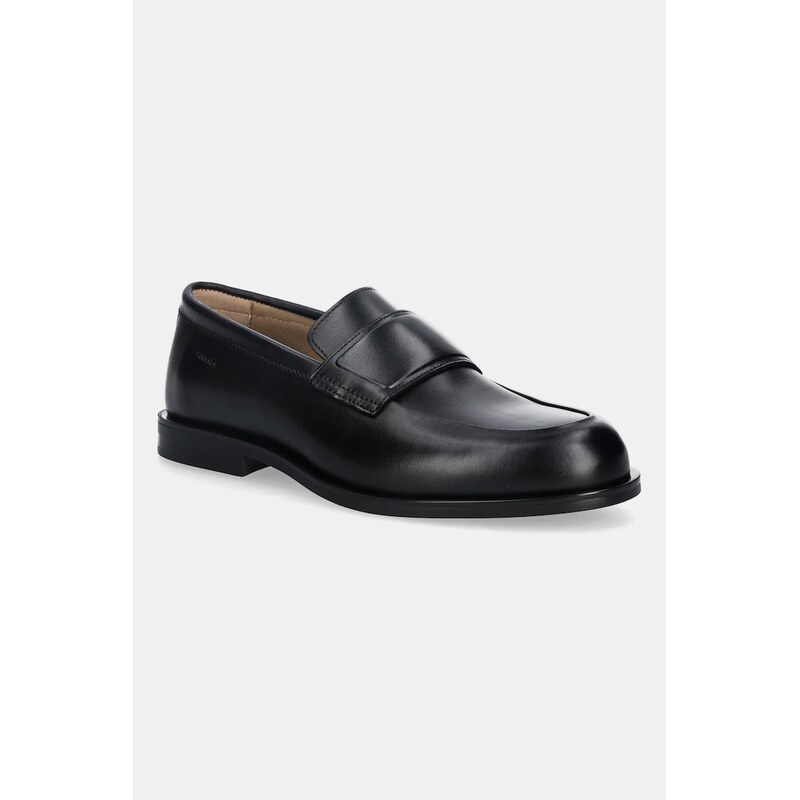 Kožené mokasíny Calvin Klein ESS RUBBER BAND LOAFER LTH 65252473