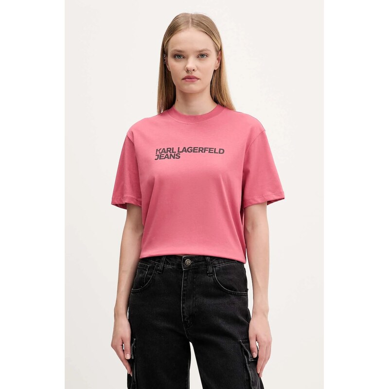 Bavlnené tričko Karl Lagerfeld Jeans 65389663