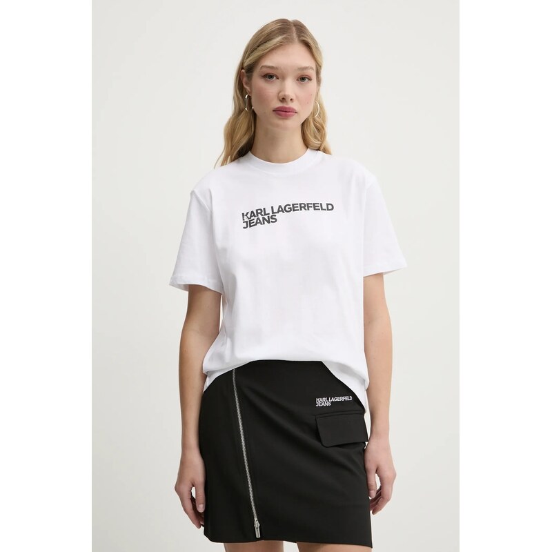 Bavlnené tričko Karl Lagerfeld Jeans 61667977