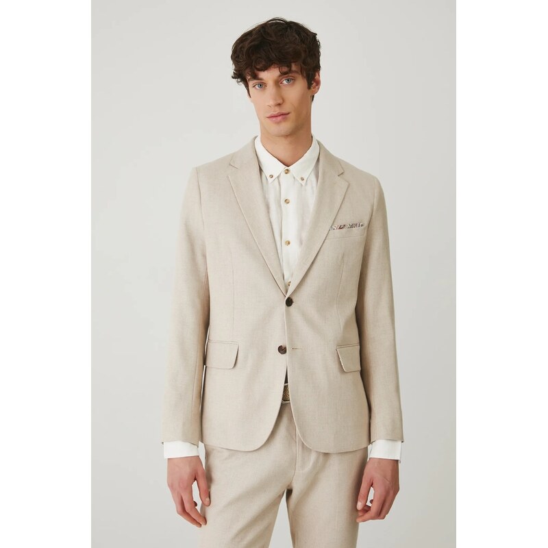 Sako s prímesou ľanu Medicine 66512789