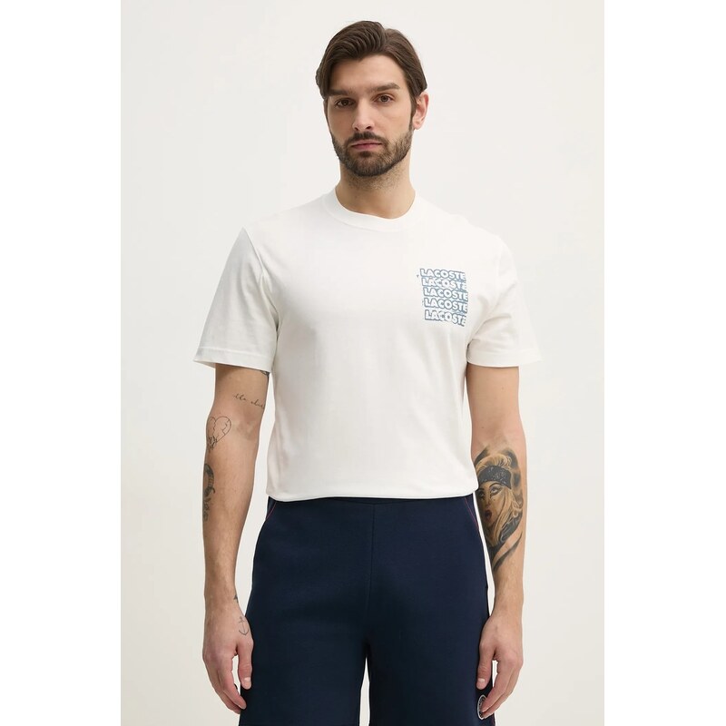 Bavlnené tričko Lacoste 62948155