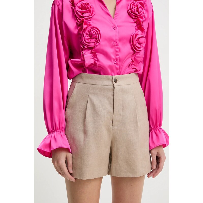 Ľanové šortky Answear.LAB 62948138