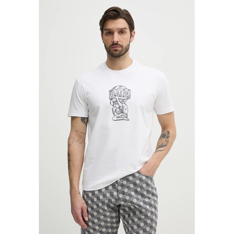 Bavlnené tričko BALR. 62938646