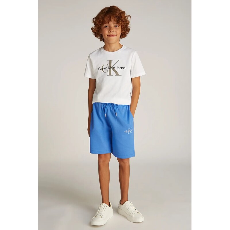 Detské bavlnené šortky Calvin Klein Jeans 0 61987889