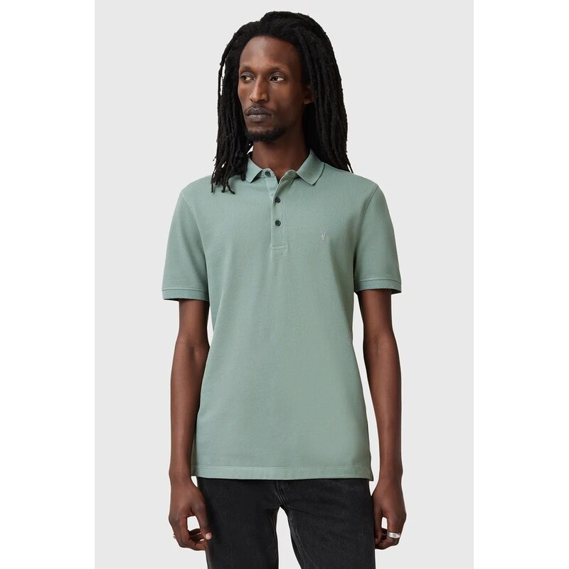 Bavlnené polo tričko AllSaints REFORM 2-pak 63996653
