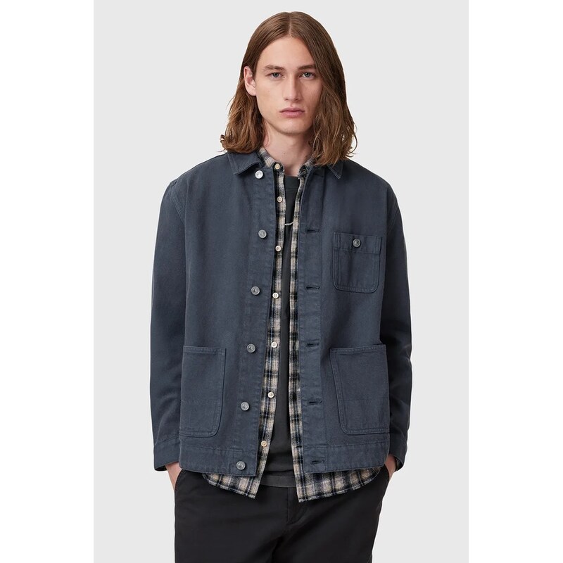 Bavlnená bunda AllSaints EAVIS CHORE 63996692