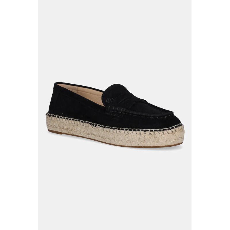 Semišové espadrilky Lauren Ralph Lauren Luize Loafer 62958411