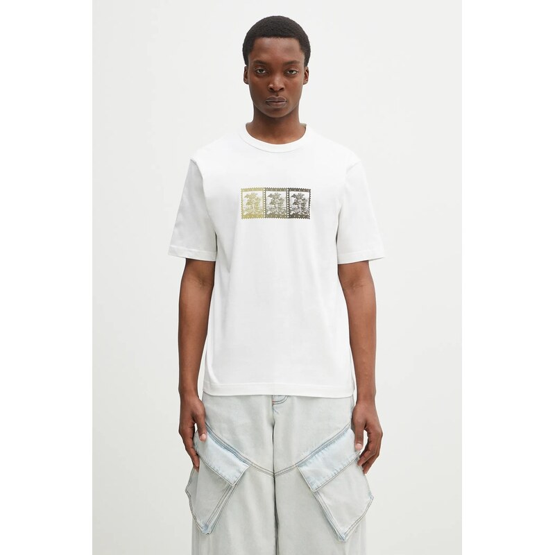 Bavlnené tričko Norse Projects Holger Post Stamp Print T-Shirt 63658872