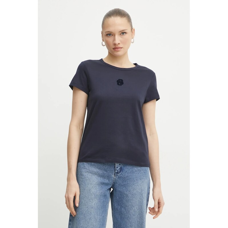 Bavlnené tričko BOSS 62038678