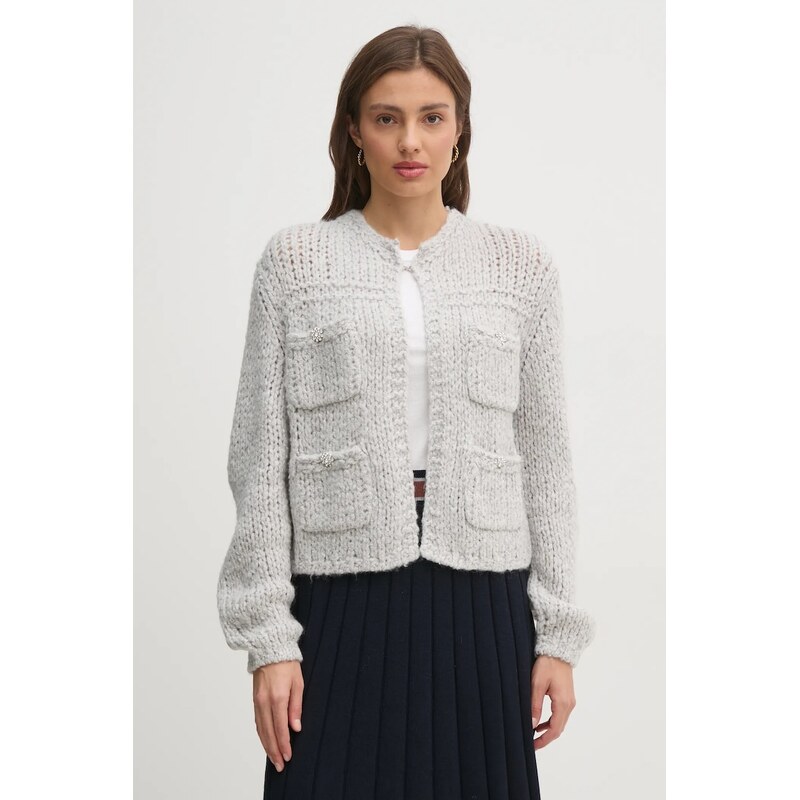 Kardigán s prímesou vlny OUI 61167022