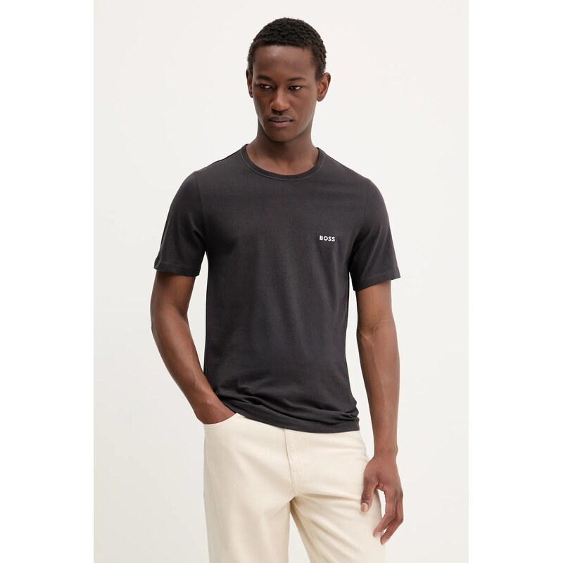 Bavlnené tričko BOSS 3-pak TShirtRN 3P Classic 63787017