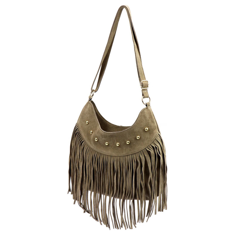 Kožená kabelka Camilla béžová KZ2259383 66046627