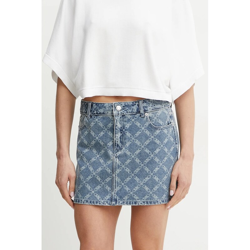 Rifľová sukňa MICHAEL Michael Kors 63089131