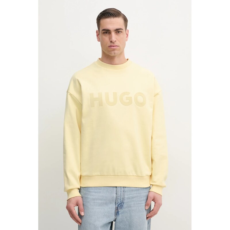 Bavlnená mikina HUGO Dinex 63089038