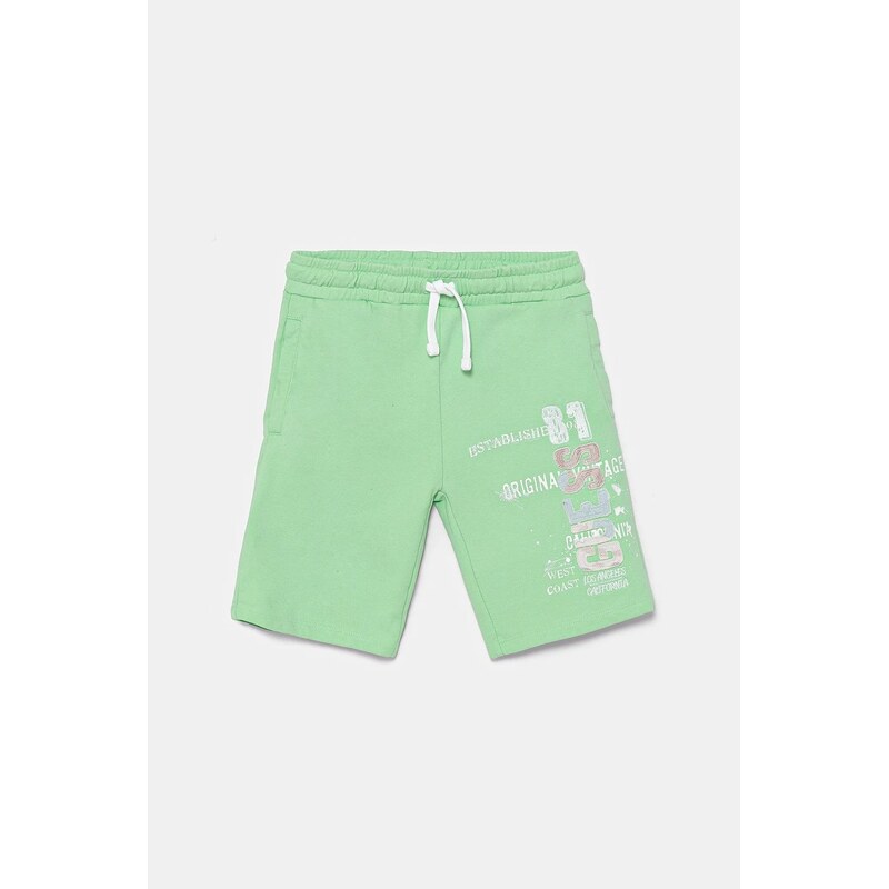 Detské bavlnené šortky Guess 63089050