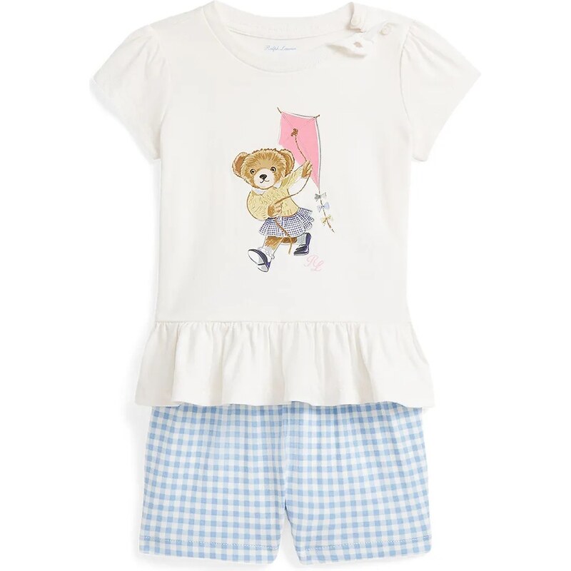 Detská bavlnená súprava Polo Ralph Lauren 63039693