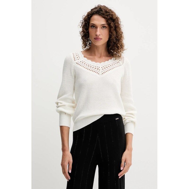 Twinset Sveter s prímesou vlny Twinset 65359371