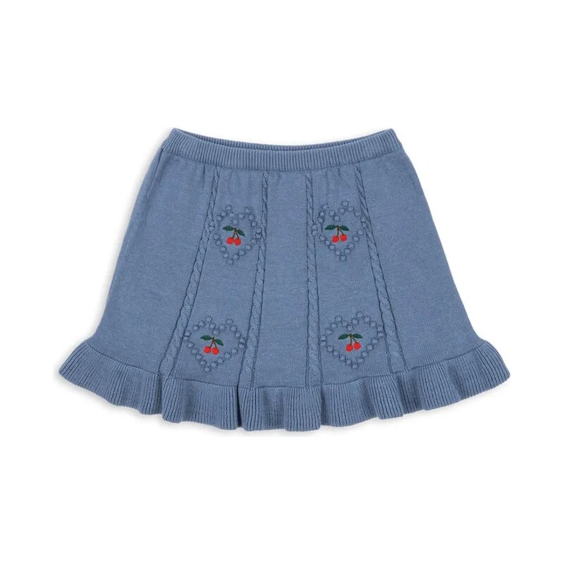 Dievčenská bavlnená sukňa Konges Sløjd SOLEIL KNIT SKIRT GOTS 65376974