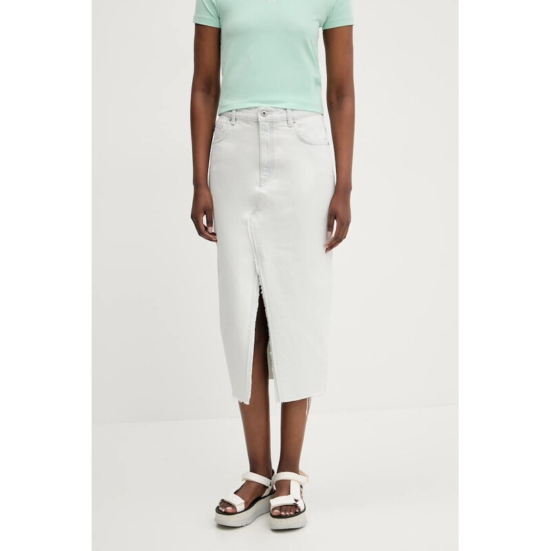 Rifľová sukňa Hugo Blue 63088839