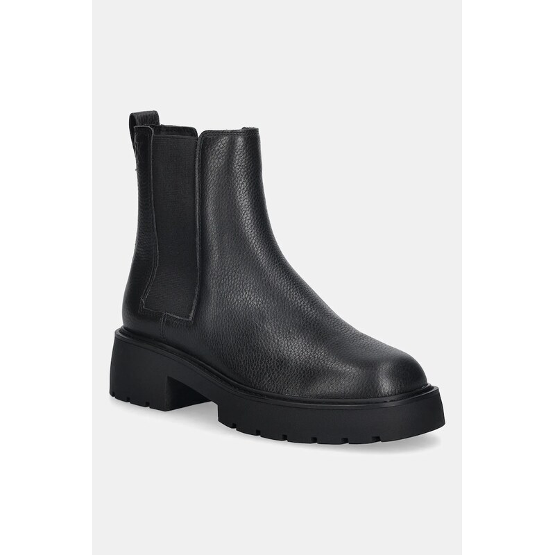 Kožené topánky chelsea Calvin Klein CHUNKY CHELSEA BOOT LTH 65376993