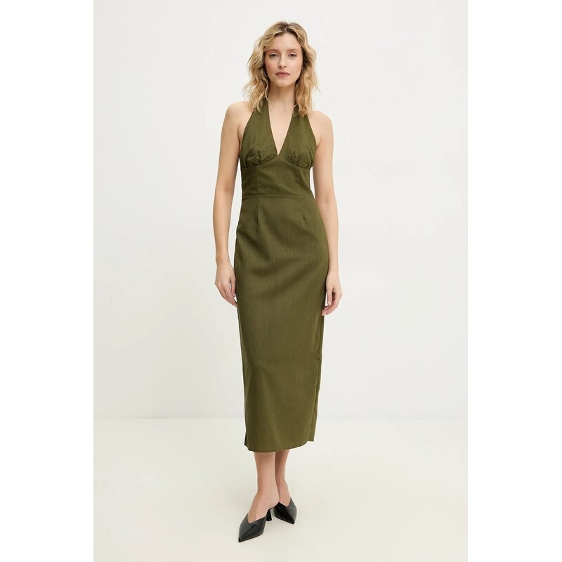 Ľanové šaty Answear.LAB 63089255