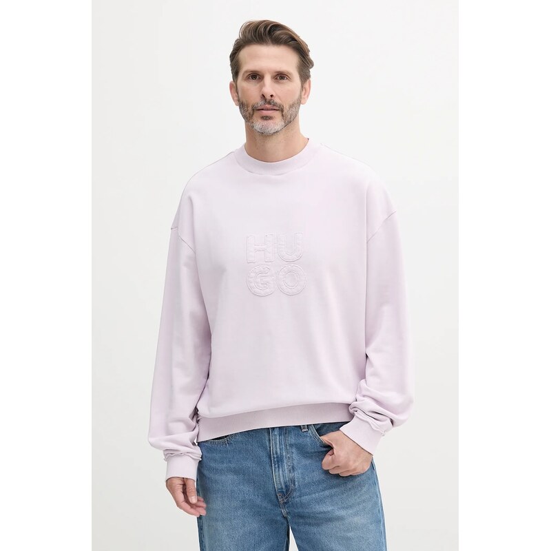 Bavlnená mikina HUGO 63253494