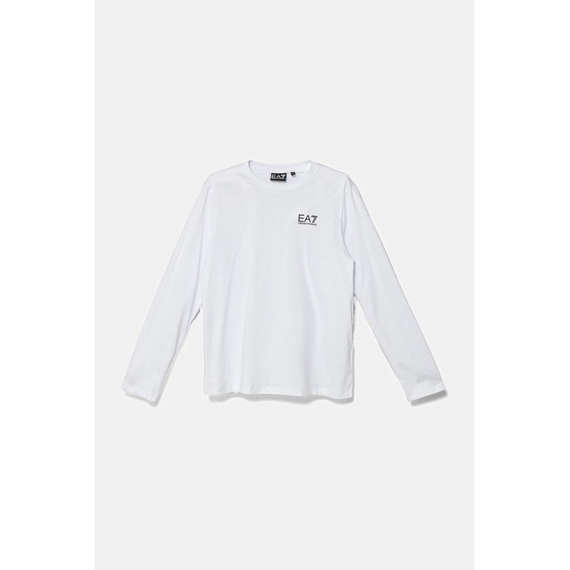 Detská bavlnená košeľa s dlhým rukávom EA7 Emporio Armani 63285773