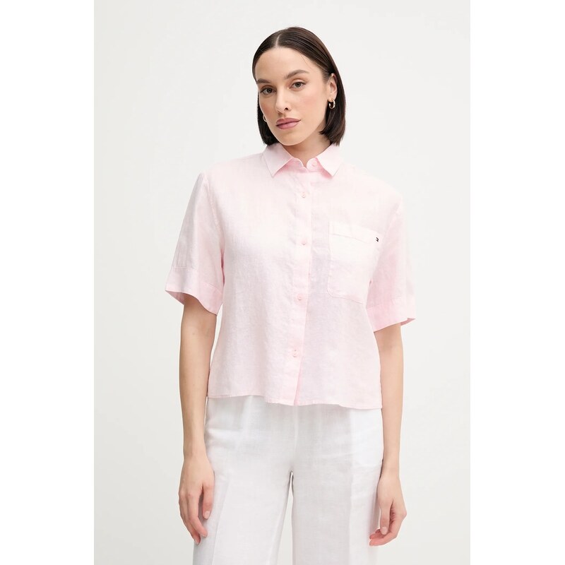 Ľanová košeľa Tommy Hilfiger 63536971
