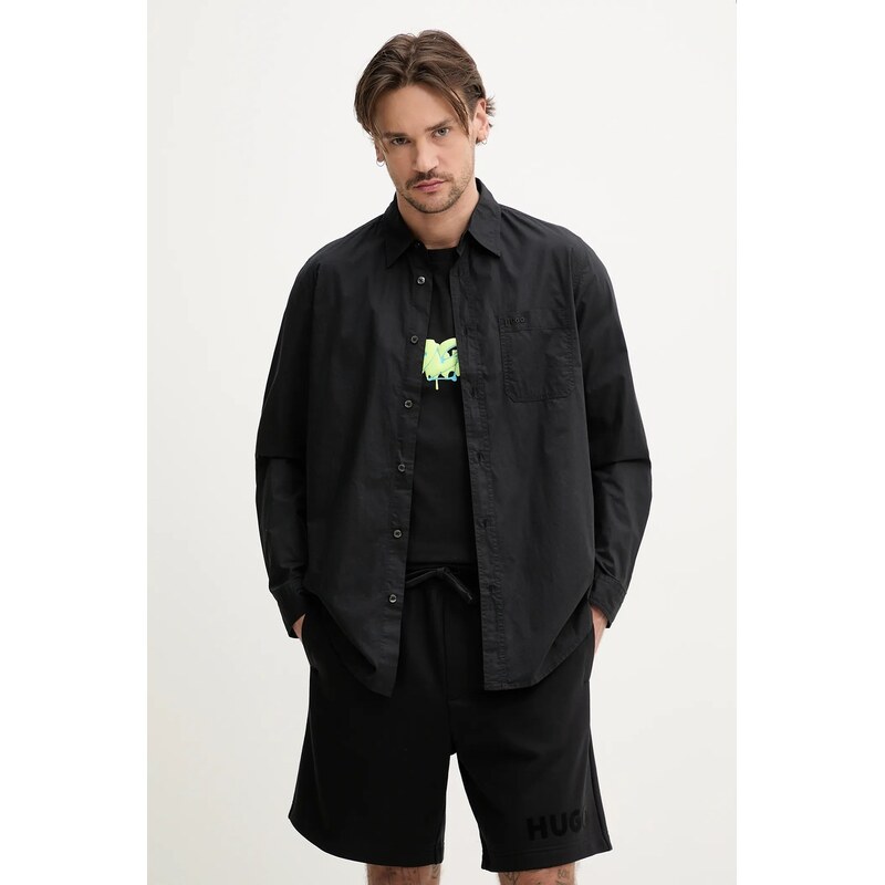 Bavlnená košeľa HUGO 63079281
