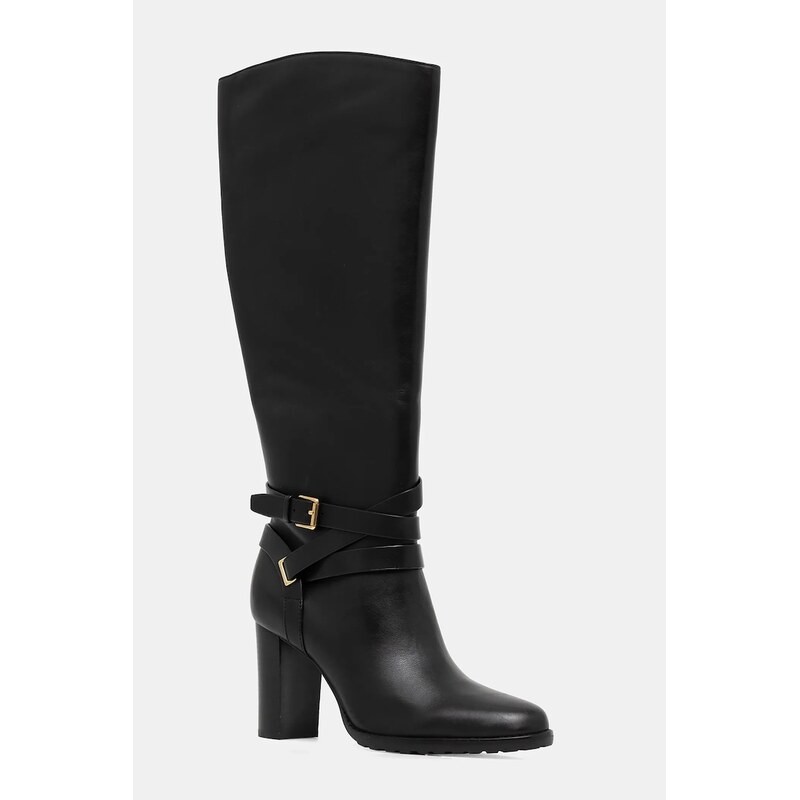 Kožené čižmy Lauren Ralph Lauren Cllns Tl Hl 65502181