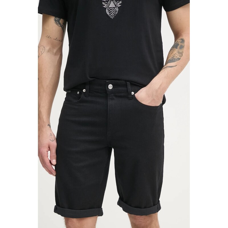 Rifľové krátke nohavice Calvin Klein Jeans 63094976