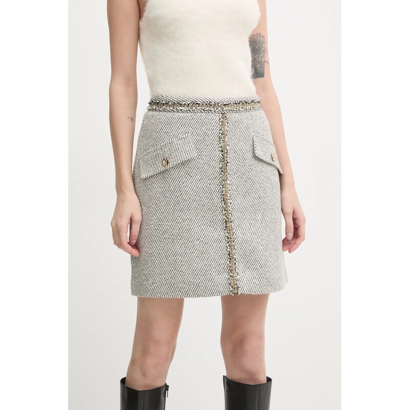 Sukňa s prímesou vlny Bruuns Bazaar 64317983