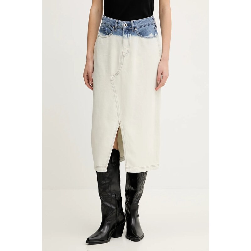 Rifľová sukňa Karl Lagerfeld Jeans 63155221