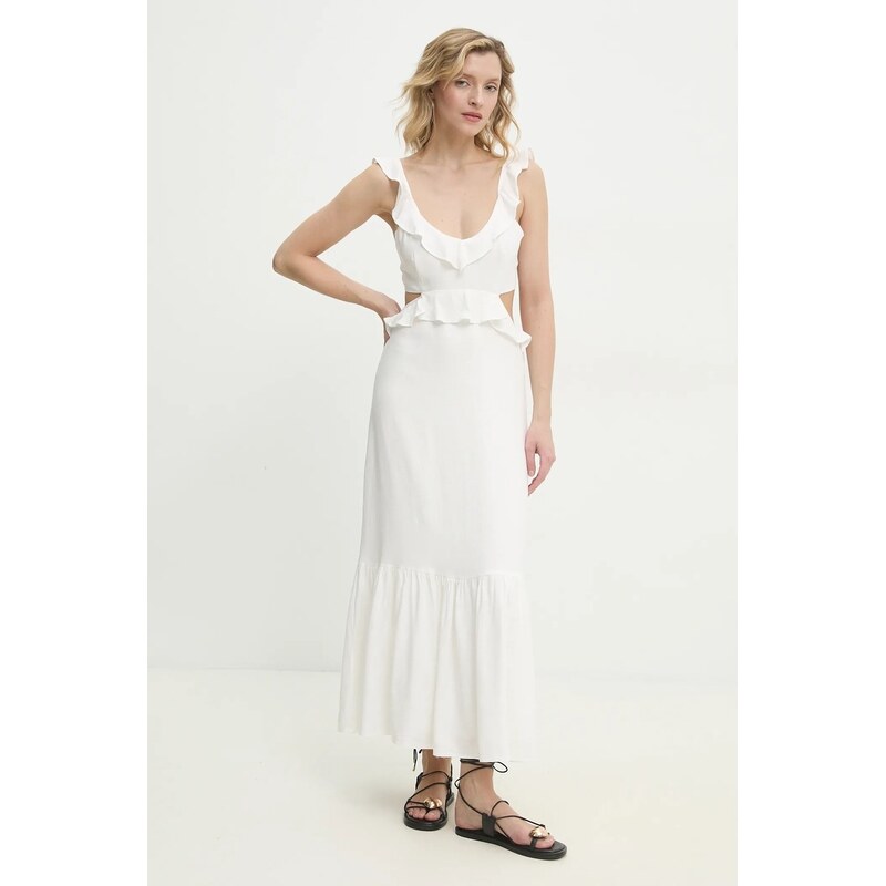 Ľanové šaty Answear.LAB 63155549