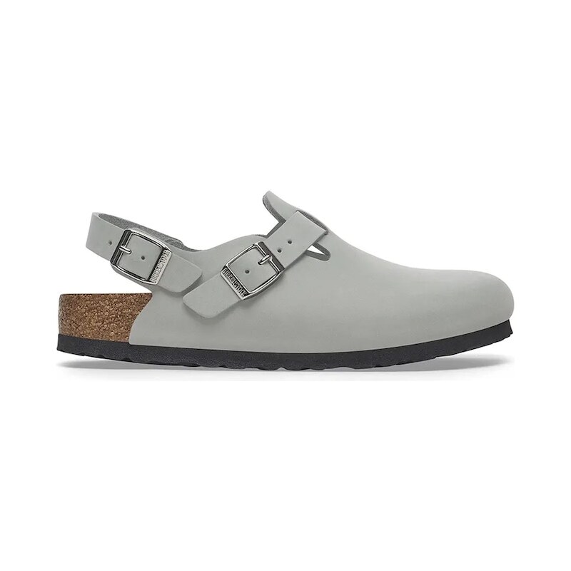 Nubukové šľapky Birkenstock Tokio 63136357