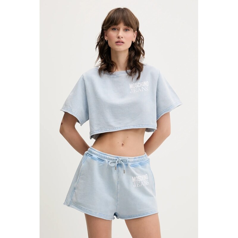 Bavlnené tričko Moschino Jeans 64186103