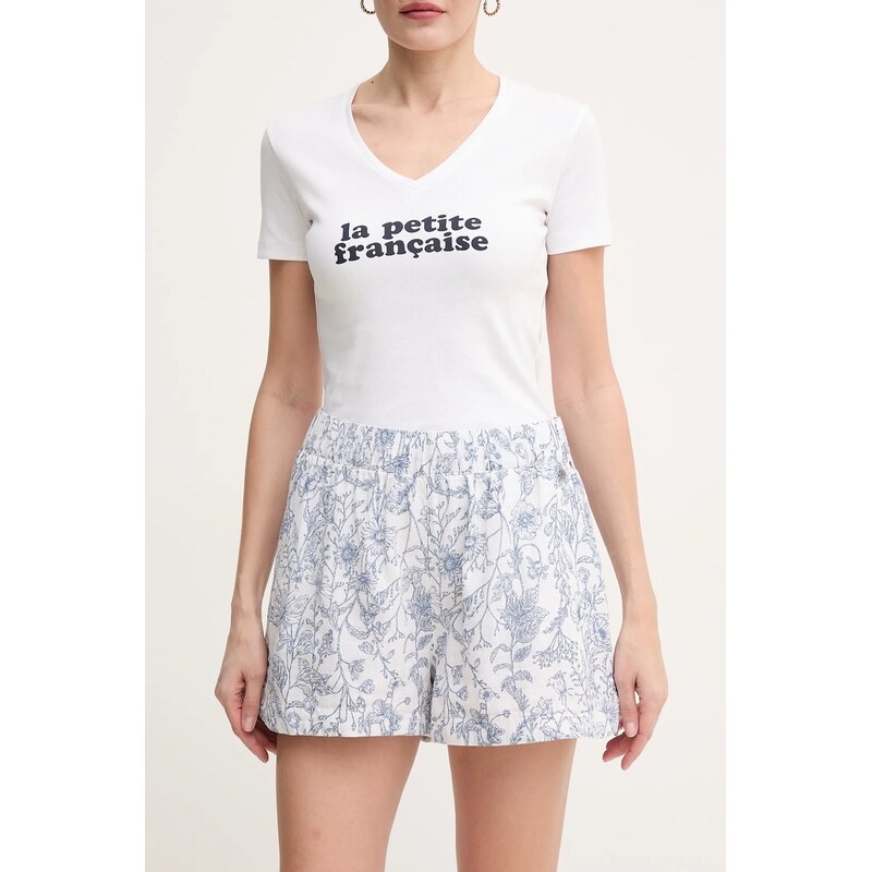 Ľanové šortky Pepe Jeans DARCY 63155771