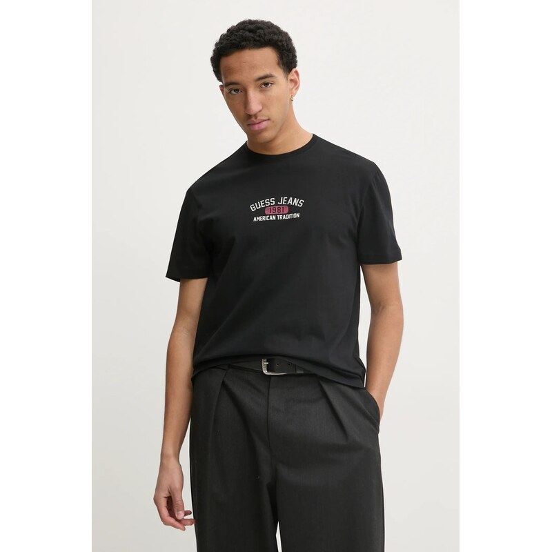 Bavlnené tričko Guess Jeans 61668698