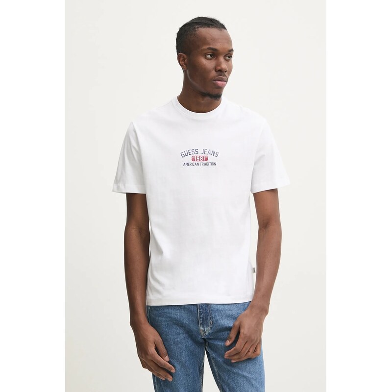 Bavlnené tričko Guess Jeans 61668699