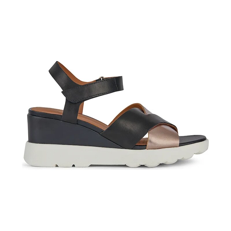 Kožené sandále Geox D SPHERICA EC6 C 61540077