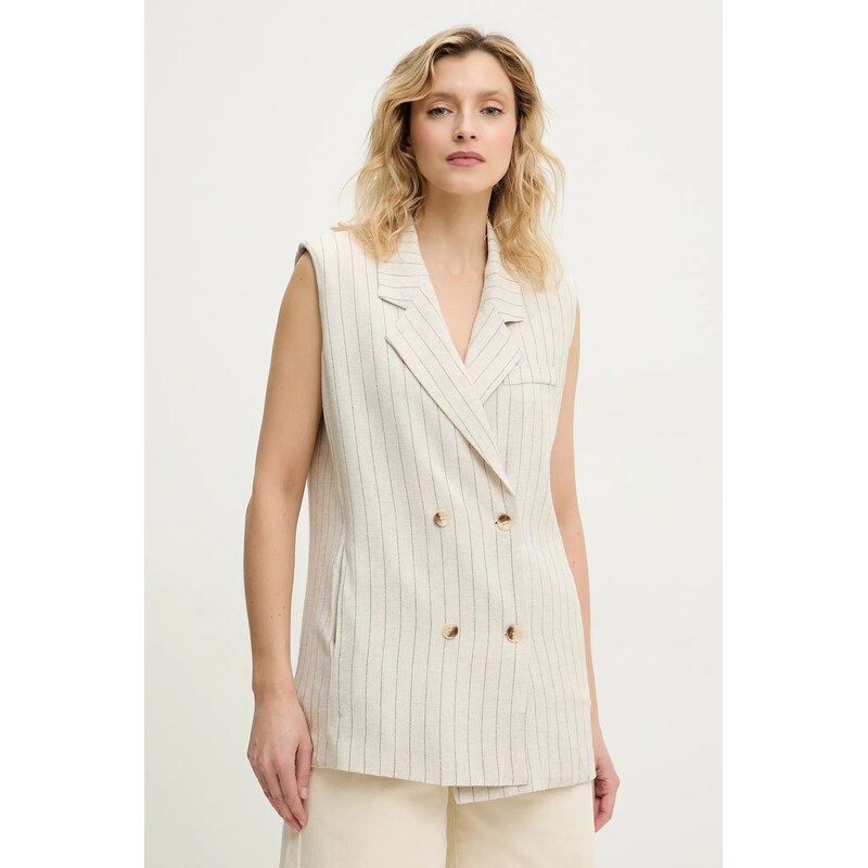 Vesta s prímesou ľanu Answear.LAB 63248742