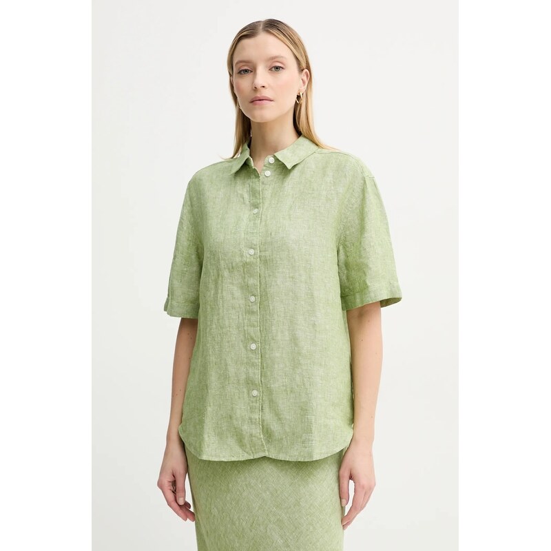 Ľanová košeľa Samsoe Samsoe SALARIKAR 63249083