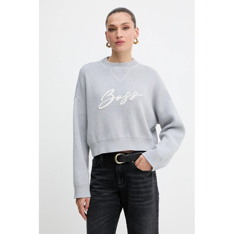 Bavlnený sveter BOSS Orange C_Finevra 64860576