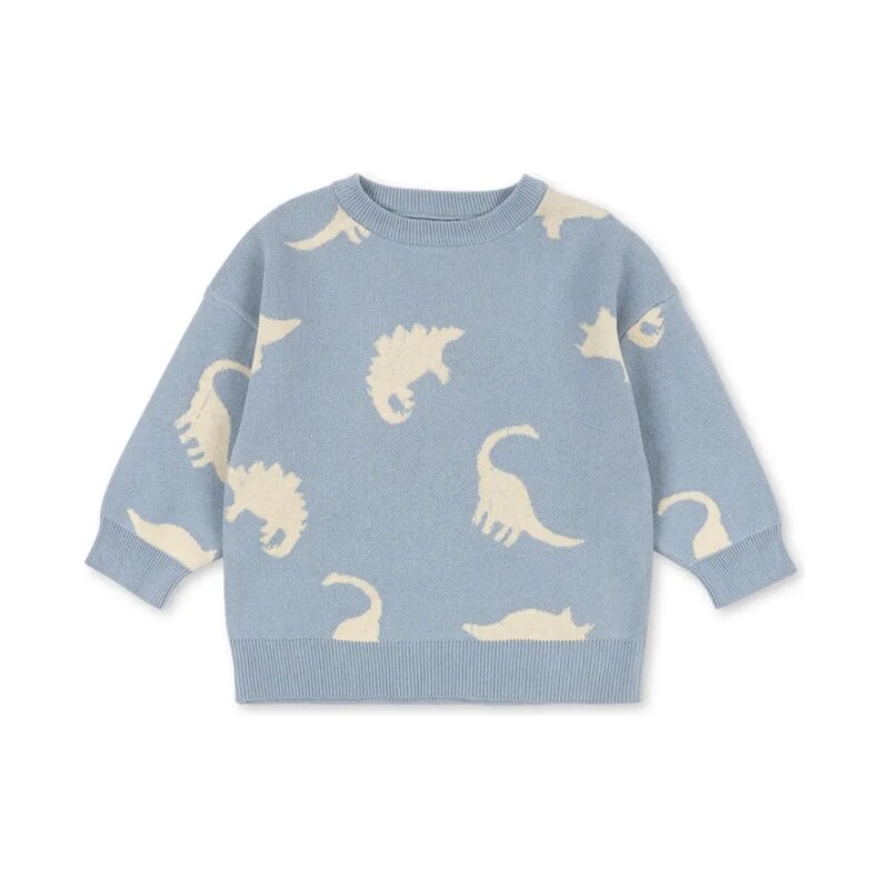 Detský bavlnený sveter Konges Sløjd LAPIS KNIT SWEATER GOTS 65478549