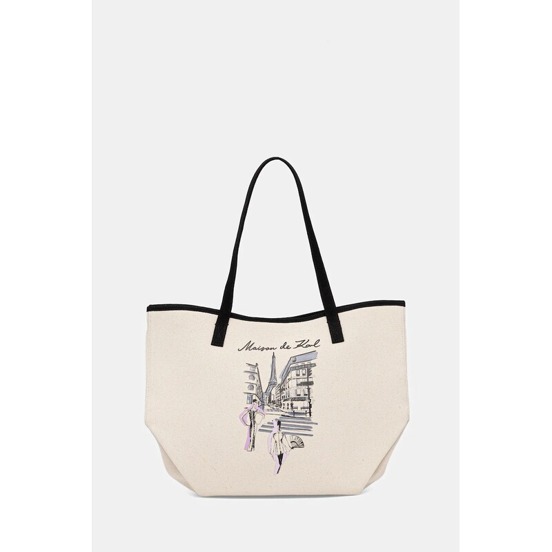 Bavlnená taška Karl Lagerfeld K/SKETCH 65478565