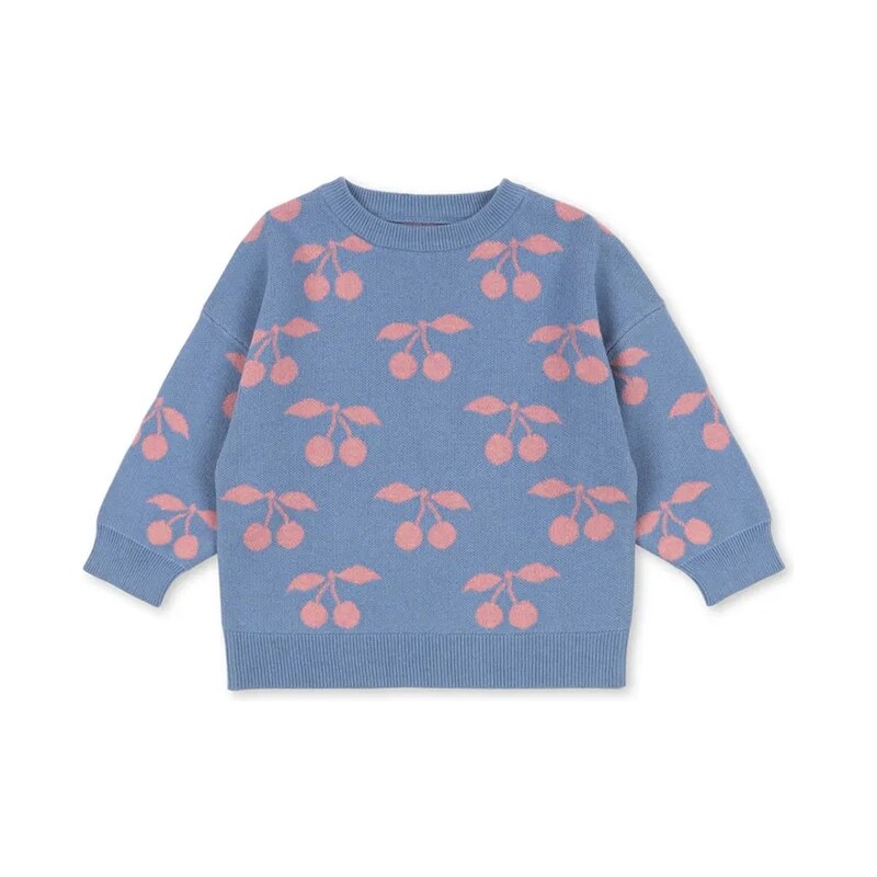 Detský bavlnený sveter Konges Sløjd LAPIS KNIT SWEATER GOTS 65478548